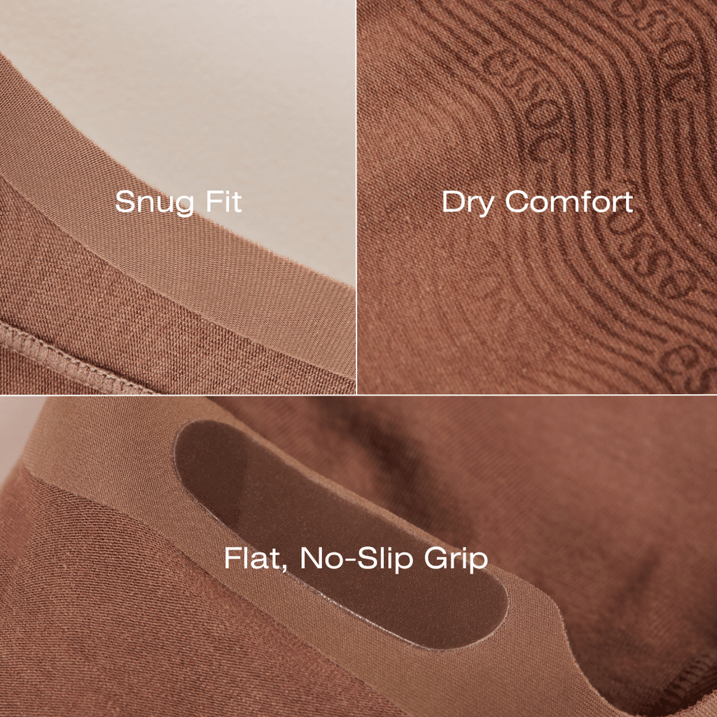 Unisex Cotton No Show Socks 5-Pack | Almond Beige